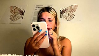 European Gorgeous Blonde Teen Gi