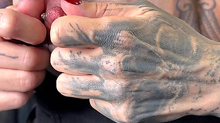 MILF Changes Her Nipple Piercing - Intimate, Confident & Captivating!