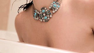 Sexy webcam brunette with big boobs