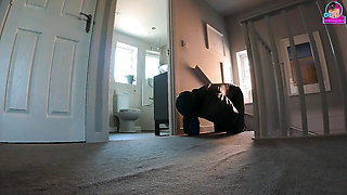 Training Zero Femdom Bondage Slave in Bitchsuit! Cum Orgasm Facesitting Chastity Real Homemade Amateur Wife MILF Stepmom FLR