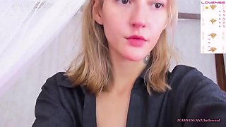 Pov webcam of skinny babe fuck herself hard