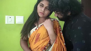 Saree Romance with Hot Lips