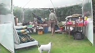 Cute Granny Gets Her Pussy Drilled By A Young Guy And Her Husband