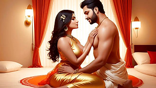 Milfy Mami fucked with sexy bhanjaa