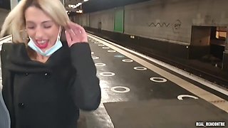 French Nympho Megane Lopez Cheats On Her Boyfriend With A Stranger She Met In A Train Station !!!