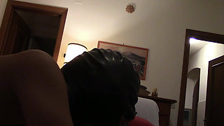 MILF Tied Doggy Style and Fucked in the Pussy and Mouth