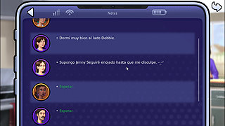 dominating his roommate sitting on her face and making him suck her vagina 69 style