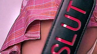 Look How She Spanked Her Ass Until It Was Red