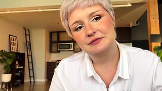 Mexicana blowjob with her big boobs