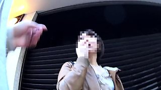 Amateur casting cutie takes a mouthful of cum