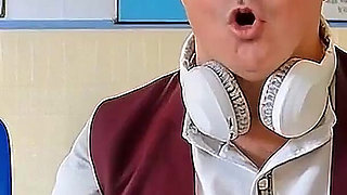 Torcelini and the Maid. Smashing Dishes and Stripping for Tips. a Maid Breaks Dishes. Full Video