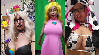 Goddess Rarity Cosplays as Peach to Give You a JOI