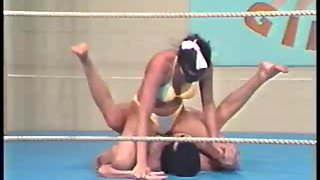 Masked Domination: Amateur, Fetish  Female Wrestling Porn