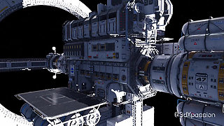 Sci-fi Lab Secrets - 18yo Beauty Akari Rides in Reverse Cowgirl, Takes Doggystyle & Moans Through a Deep Blowjob