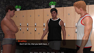 Weido Bradley Doesn't Wear Any Underwear in Sports Club