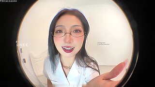 Good night yoyo. The plot doctor will treat you. Fish eye screen licking. Paid ASMR ear licking benefits. For the full version, please go to Telegram t.meaceasmr