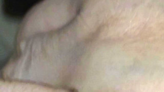 Step mom almost made step son dick cry in handjob