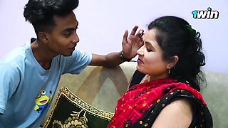 Extraordinary bidie-in's hot scene