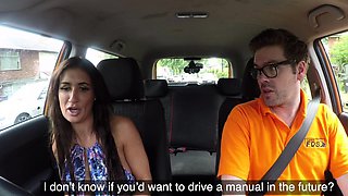 Fake Driving School Posh cheating wife with great tits