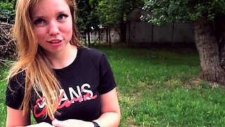 Pulled amateur euro babe pov fucked in fitness area