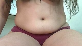 Boobs pressing show big boobs jumping very hard