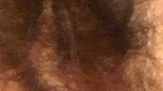 The Hairy Pussy of a Mature MILF