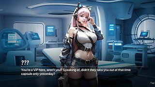 Captain fucked cute hottest girl Kitty. Lust Story 3D Game.