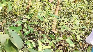 Desi Indian School Girl Ki Jungle Main Mangal