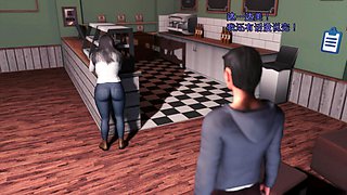 Lustful Cheating Wife and Fat BBC - 3D Animation