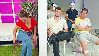 Ammy Redheads Out Of Control! She Turns A Date Into A Gangbang