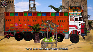 Gaon Ki Bhabhi Becomes Everyone’s Slut - From Truck Ride to Full Gaand Maar