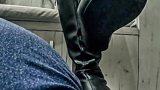 Divine Humiliation - Sharp Boots on the Slave