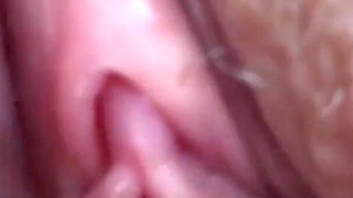 Extreme Close-up. Pussy Pissing on the Cock While Fucking. Cum on Clit.