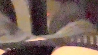 Big Bouncing Tits on Exercise Bike