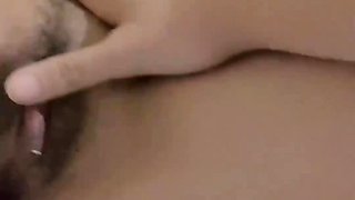 Stepbro voyeuring on his nerdy stepsis as she masturbating leads to sex