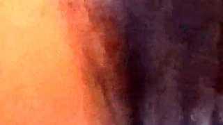 Closeup Rubbing My Hairy Black Pussy Muilti Orgasms