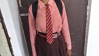 Cute Indian Desi Village School Girl First Time Sex - Full Video