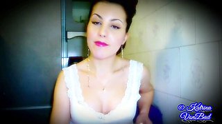 Domineering cougar gets worshipped in sultry videos