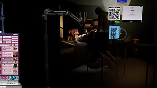 The adult film casting is a beautiful female college student with big breasts - 3D Animation 4K