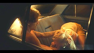 Passionate night in the back seat of a vintage car with That Romantic Couple