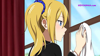 Busty Blonde Maid Will Do Anything to Keep Her Job (HQ Cartoon Sex)