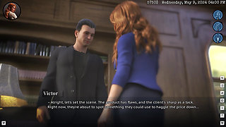 Boundaries of Morality - V0.500 - Victor Helped Emma to Adjust Her Stockings
