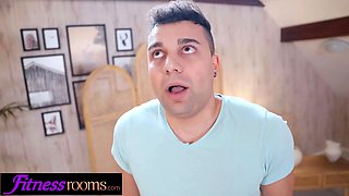 Gym guest rooms cum inside climax for hot blonde gym influencer chloe chevalier