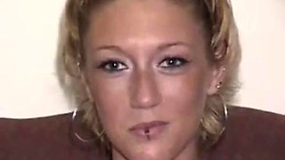 Petite blonde get a creampie no birth control