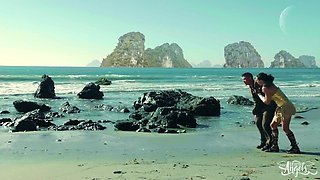 BTS video Wonder Woman a XXX Trans Parody