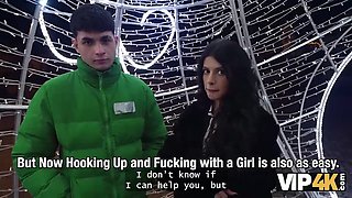 Exotic beauty fulfills dreams with tight passion on a massive thrill