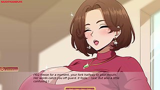 Fucked The MILF Neighbor While Her Husband Is Not Home, She Cheated On Her Husband With a Huge Cock - MILF Neighbor 01