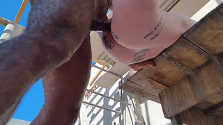 Couple Caught Having Sex in Construction Site