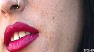 Stunning cougar Gina Adobabella mind-blowing sex clip