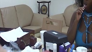 Perverted black MILF incredible sex story